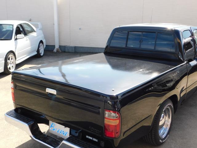 ハイラックススポーツピック エクストラキャブ ローダウン ハードトノカバー メッキ16インチホイール BFグッドリッチタイヤ ケンウッドナビ 地デジ バックカメラ ETC シートカバー 社外ステアリング(18枚目)