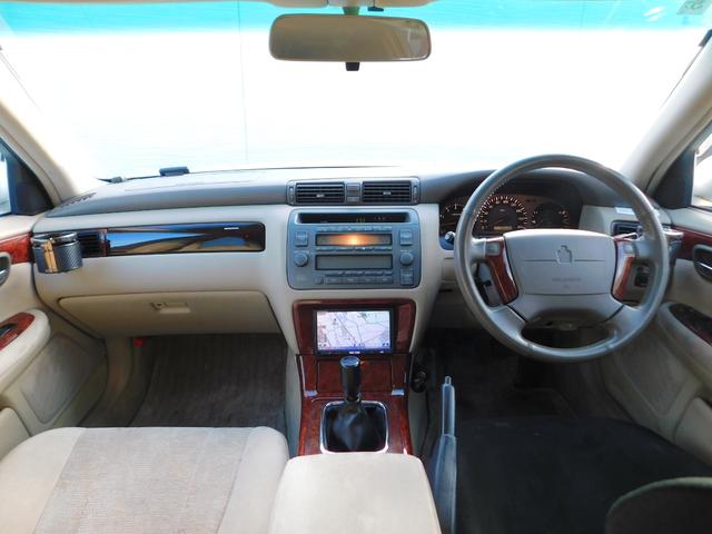 クラウン アスリートＶ　５ＭＴ換装　社外フルエアロ　ＳＴ－ＧＡＲＡＧＥ車高調　前置きＩＣ　社外マフラー　ＢＲＩＤＥシート　社外１７インチＡＷ　カロッツェリアナビ　ＴＶ　Ｂｌｕｅｔｏｏｔｈ（12枚目）