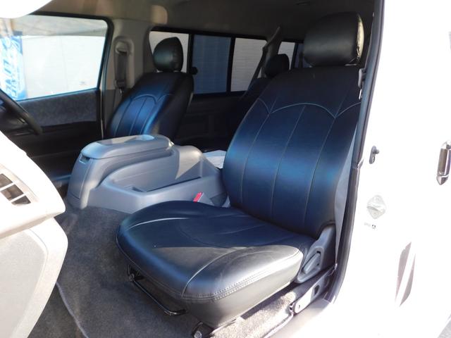 ハイエースワゴン GL 社外フルエアロ ローダウン 社外20インチAW オーバーフェンダー パワースライド ナビ バックカメラ TV Bluetooth シートカバー 社外マフラー 社外テール ETC(30枚目)