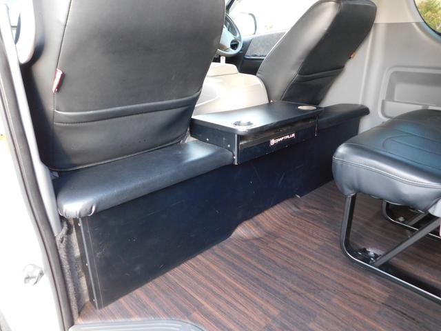 ハイエースワゴン GL 社外フルエアロ ローダウン 社外20インチAW オーバーフェンダー パワースライド ナビ バックカメラ TV Bluetooth シートカバー 社外マフラー 社外テール ETC(31枚目)