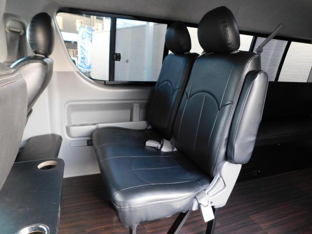 ハイエースワゴン GL 社外フルエアロ ローダウン 社外20インチAW オーバーフェンダー パワースライド ナビ バックカメラ TV Bluetooth シートカバー 社外マフラー 社外テール ETC(32枚目)