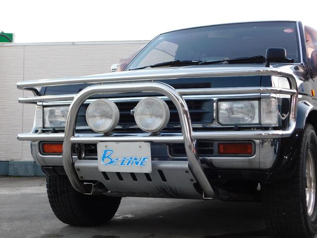 テラノ ワイドＲ３Ｍ　ＡＪリミテッド　４ＷＤ　走行４万ｋｍ　フロントガード　リアスポイラー　フォグランプ　専用サイドデカール　純正１５インチＡＷ　ＫＥＮＷＯＯＤ２ＤＩＮデッキ　サイドバイザー　ＥＴＣ（14枚目）