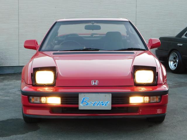 プレリュード ＸＸ　オートマ　４ＷＳ　レッド全塗装済　サンルーフ　純正１４インチＡＷ　純正リアスポ（5枚目）