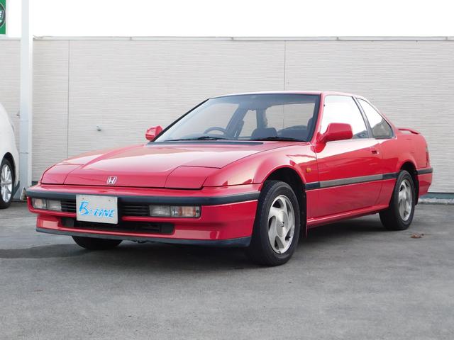 プレリュード ＸＸ　オートマ　４ＷＳ　レッド全塗装済　サンルーフ　純正１４インチＡＷ　純正リアスポ（6枚目）