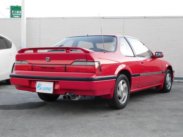 プレリュード ＸＸ　オートマ　４ＷＳ　レッド全塗装済　サンルーフ　純正１４インチＡＷ　純正リアスポ（11枚目）