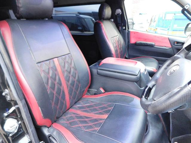 ハイエースワゴン GL 4型フェイス パナソニックフローティングナビ アルパインフリップダウン バックカメラ 2ndセパレートシート移植 ワークCRAG16インチ TOYOホワイトレタータイヤ PIVOTコントローラー(27枚目)