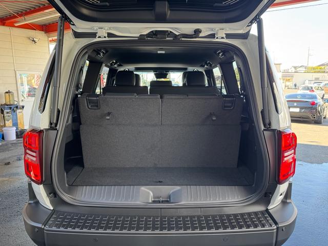 ランドクルーザー250 VX 登録済未使用車 12.3インチディスプレイオーディオ サンルーフ ルーフレール トヨタチームメイト パノラミックビューモニター デジタルインナーミラー パワーバックドア 前後方ドラレコ(27枚目)