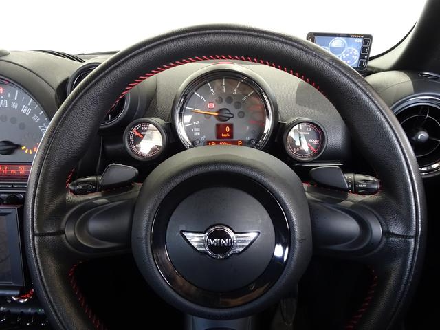 ＭＩＮＩ ジョンクーパーワークス　クロスオーバー　禁煙車／記録簿／本革／ＢＢＳ１９インチアルミ／ナビＴＶ／Ｂｌｕｅｔｏｏｔｈ／ＨＩＤ／ＥＴＣ／プッシュスタート／スペアキー／シートヒーター／パドルシフト／ＳＰＯＲＴモード／ブーストメーター／ルーフレール（39枚目）