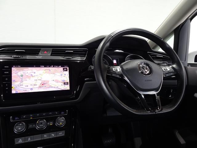ゴルフトゥーラン TDI ハイライン 7人乗り/禁煙車/記録簿/ナビ地デジ/CarPlay/Bluetooth/Bカメラ/LED/ETC/スマートキー/スペアキー/ACC/シートヒーター/パドルシフト/パワーゲート/プリクラッシュブレーキ(5枚目)