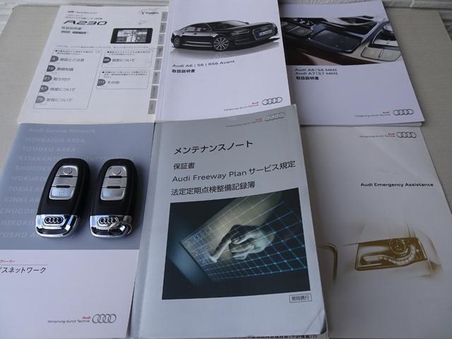 A6 2.0TFSIクワトロ Sラインパッケージ 禁煙車/記録簿/本革/オリジナルブラックホイール&レッドキャリパー/純正ナビ/Bluetooth/BOSE/Bカメラ/ドラレコ/LED/スマートキー/スペアキー/ACC/シートヒーター/パドルシフト/(7枚目)