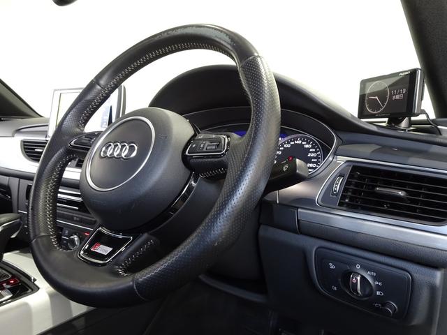 A6 2.0TFSIクワトロ Sラインパッケージ 禁煙車/記録簿/本革/オリジナルブラックホイール&レッドキャリパー/純正ナビ/Bluetooth/BOSE/Bカメラ/ドラレコ/LED/スマートキー/スペアキー/ACC/シートヒーター/パドルシフト/(22枚目)