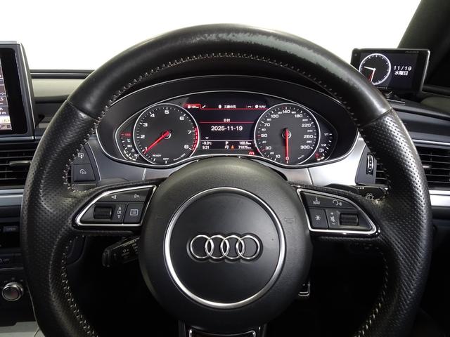 A6 2.0TFSIクワトロ Sラインパッケージ 禁煙車/記録簿/本革/オリジナルブラックホイール&レッドキャリパー/純正ナビ/Bluetooth/BOSE/Bカメラ/ドラレコ/LED/スマートキー/スペアキー/ACC/シートヒーター/パドルシフト/(42枚目)