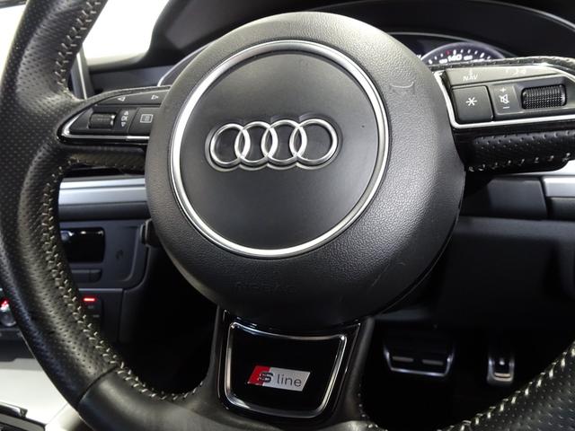 A6 2.0TFSIクワトロ Sラインパッケージ 禁煙車/記録簿/本革/オリジナルブラックホイール&レッドキャリパー/純正ナビ/Bluetooth/BOSE/Bカメラ/ドラレコ/LED/スマートキー/スペアキー/ACC/シートヒーター/パドルシフト/(43枚目)
