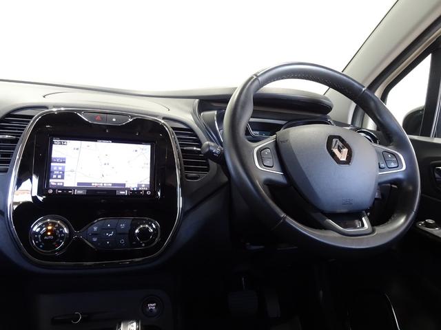 キャプチャー インテンス レザー 禁煙車/記録簿/本革/ナビ地デジ/Bluetooth/Bカメラ/ETC/プッシュスタート/スペアキー/クルコン/シートヒーター/オートライト/アイドリングストップ/ブラックルーフ&ドアミラー/17AW(5枚目)