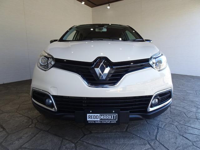 キャプチャー インテンス レザー 禁煙車/記録簿/本革/ナビ地デジ/Bluetooth/Bカメラ/ETC/プッシュスタート/スペアキー/クルコン/シートヒーター/オートライト/アイドリングストップ/ブラックルーフ&ドアミラー/17AW(6枚目)