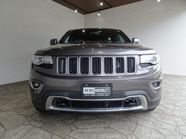 ジープ・グランドチェロキー リミテッド　禁煙車／記録簿／本革／ナビ地デジ／Ｂｌｕｅｔｏｏｔｈ／Ｆ＆Ｓ＆Ｂカメラ／ドラレコ／ＨＩＤ／ＥＴＣ／スマートキー／クルコン／ヒートヒーター＆クーラー／パドルシフト／パワーゲート／サイドステップ／１８ＡＷ（6枚目）