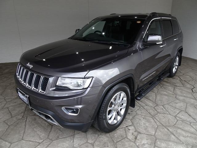 ジープ・グランドチェロキー リミテッド　禁煙車／記録簿／本革／ナビ地デジ／Ｂｌｕｅｔｏｏｔｈ／Ｆ＆Ｓ＆Ｂカメラ／ドラレコ／ＨＩＤ／ＥＴＣ／スマートキー／クルコン／ヒートヒーター＆クーラー／パドルシフト／パワーゲート／サイドステップ／１８ＡＷ（13枚目）