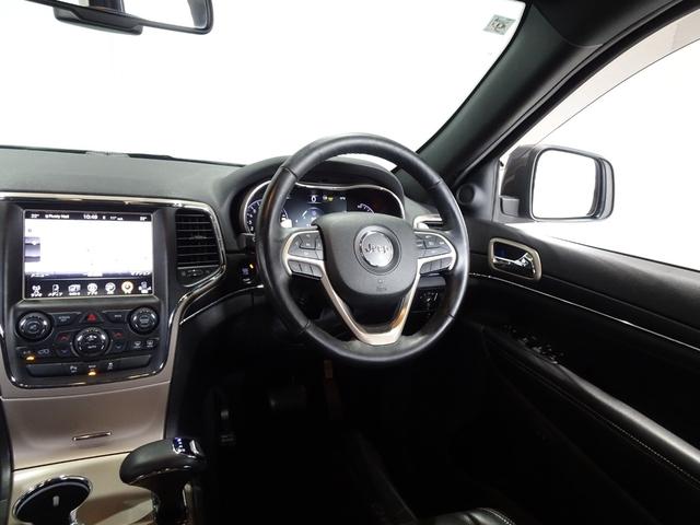 ジープ・グランドチェロキー リミテッド　禁煙車／記録簿／本革／ナビ地デジ／Ｂｌｕｅｔｏｏｔｈ／Ｆ＆Ｓ＆Ｂカメラ／ドラレコ／ＨＩＤ／ＥＴＣ／スマートキー／クルコン／ヒートヒーター＆クーラー／パドルシフト／パワーゲート／サイドステップ／１８ＡＷ（14枚目）