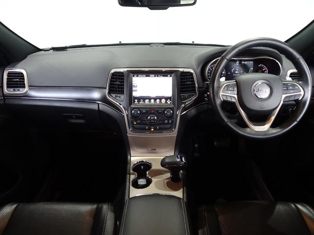 ジープ・グランドチェロキー リミテッド　禁煙車／記録簿／本革／ナビ地デジ／Ｂｌｕｅｔｏｏｔｈ／Ｆ＆Ｓ＆Ｂカメラ／ドラレコ／ＨＩＤ／ＥＴＣ／スマートキー／クルコン／ヒートヒーター＆クーラー／パドルシフト／パワーゲート／サイドステップ／１８ＡＷ（21枚目）