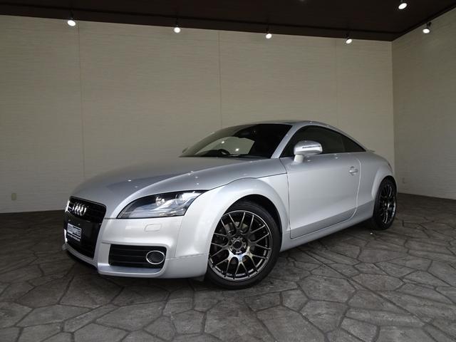 TTクーペ 2.0TFSI クワトロ 禁煙車/記録簿/本革/WORK18インチアルミ/ナビ地デジ/Bluetooth/ドライブレコーダー/HID/ETC/キーレス/パドルシフト/シートヒーター/パワーシート/オートライト/ウィンカーミラー(2枚目)