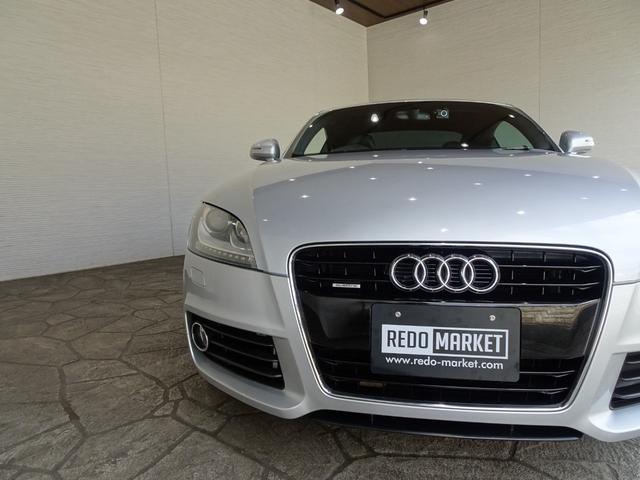 TTクーペ 2.0TFSI クワトロ 禁煙車/記録簿/本革/WORK18インチアルミ/ナビ地デジ/Bluetooth/ドライブレコーダー/HID/ETC/キーレス/パドルシフト/シートヒーター/パワーシート/オートライト/ウィンカーミラー(8枚目)