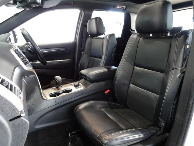 ジープ・グランドチェロキー リミテッド 禁煙車/記録簿/本革/サンルーフ/ナビ地デジ/Bluetooth/Bカメラ/HID/ETC/スマートキー/スペアキー/クルコン/パドルシフト/パワーゲート/サイドステップ/ルーフレール/オートライト/(24枚目)