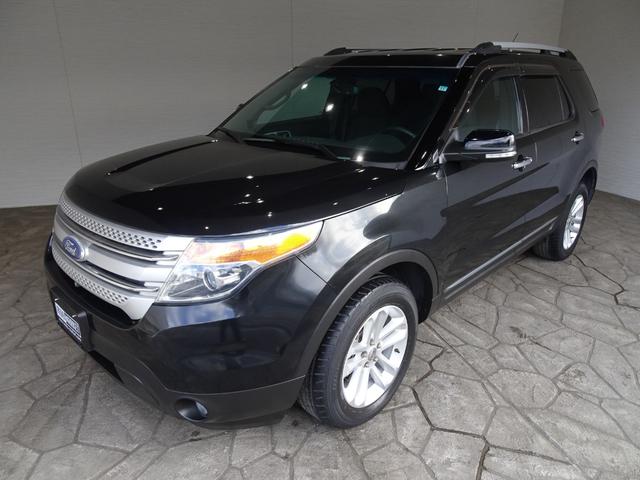 エクスプローラー XLT 禁煙車/記録簿/新品ナビTV/Bluetooth/フロント&サイド&バックカメラ/ETC/キーレス/スペアキー/クルーズコントロール/オートライト/パワーシート/ルーフレール/フォグランプ/18AW/(14枚目)