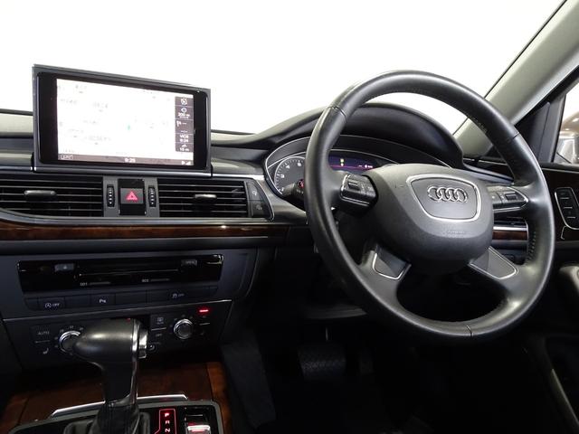 A6 2.8FSIクワトロ 禁煙車/記録簿/本革/ナビ地デジ/Bluetooth/BOSE/Bカメラ/LED/ETC/スマートキー/スペアキー/クルーズコントロール/シートヒーター/パワーシート/オートライト/クリアランスソナー(5枚目)