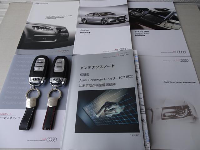 A6 2.8FSIクワトロ 禁煙車/記録簿/本革/ナビ地デジ/Bluetooth/BOSE/Bカメラ/LED/ETC/スマートキー/スペアキー/クルーズコントロール/シートヒーター/パワーシート/オートライト/クリアランスソナー(6枚目)