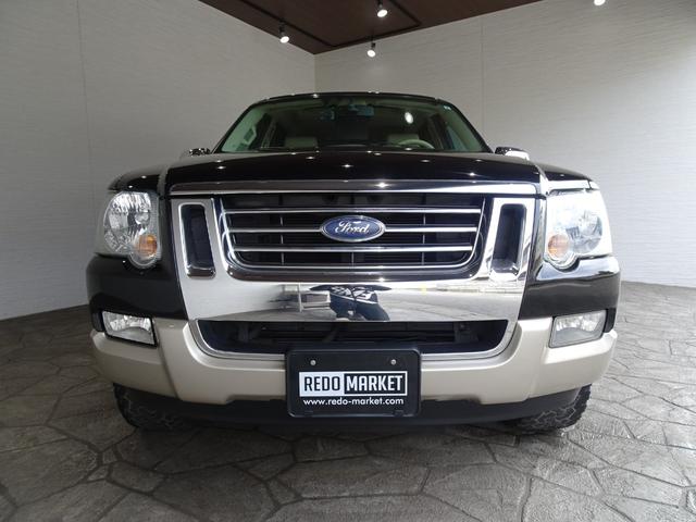 エクスプローラー エディバウアー 禁煙車/記録簿/本革/サンルーフ/ナビ地デジ/Bluetooth/Bカメラ/フリップダウン/ETC/キーレス/スペアキー/クルコン/ヒッチメンバー/ルーフレール/オートライト/A・Tタイヤ/17AW/(7枚目)