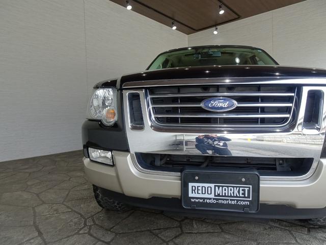 エクスプローラー エディバウアー 禁煙車/記録簿/本革/サンルーフ/ナビ地デジ/Bluetooth/Bカメラ/フリップダウン/ETC/キーレス/スペアキー/クルコン/ヒッチメンバー/ルーフレール/オートライト/A・Tタイヤ/17AW/(8枚目)