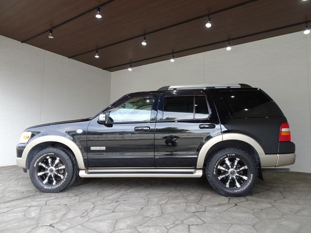 エクスプローラー エディバウアー 禁煙車/記録簿/本革/サンルーフ/ナビ地デジ/Bluetooth/Bカメラ/フリップダウン/ETC/キーレス/スペアキー/クルコン/ヒッチメンバー/ルーフレール/オートライト/A・Tタイヤ/17AW/(9枚目)