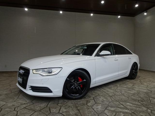 Ａ６ ２．８ＦＳＩクワトロ　禁煙車／記録簿／本革／オリジナルブラックホイール＆レッドキャリパー／ローダウン／ナビ地デジ／Ｂｌｕｅｔｏｏｔｈ／ＢＯＳＥ／Ｂカメラ／ＨＩＤ／ＥＴＣ／スマートキー／スペアキー／クルコン／シートヒーター／（2枚目）