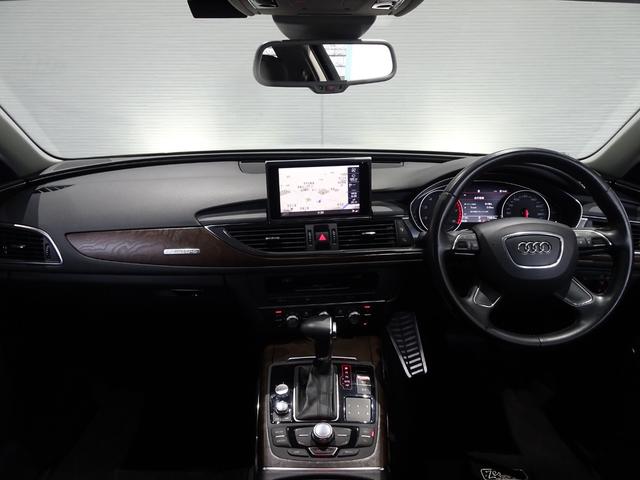 Ａ６ ２．８ＦＳＩクワトロ　禁煙車／記録簿／本革／オリジナルブラックホイール＆レッドキャリパー／ローダウン／ナビ地デジ／Ｂｌｕｅｔｏｏｔｈ／ＢＯＳＥ／Ｂカメラ／ＨＩＤ／ＥＴＣ／スマートキー／スペアキー／クルコン／シートヒーター／（3枚目）