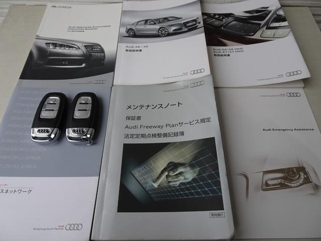 Ａ６ ２．８ＦＳＩクワトロ　禁煙車／記録簿／本革／オリジナルブラックホイール＆レッドキャリパー／ローダウン／ナビ地デジ／Ｂｌｕｅｔｏｏｔｈ／ＢＯＳＥ／Ｂカメラ／ＨＩＤ／ＥＴＣ／スマートキー／スペアキー／クルコン／シートヒーター／（7枚目）