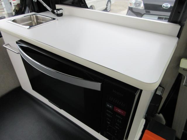 エブリイ ジョイン アウストラ製キャンビー3・電子レンジ・シンクギャレー・給排水タンク・1800Wインバーター・AC100V電源・走行充電・サブバッテリー・セラミックヒーター・軽キャン・4人乗・ナビ/フルセグ(22枚目)