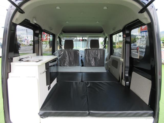 エブリイ ジョイン アウストラ製キャンビー3・電子レンジ・シンクギャレー・給排水タンク・1800Wインバーター・AC100V電源・走行充電・サブバッテリー・セラミックヒーター・軽キャン・4人乗・ナビ/フルセグ(34枚目)