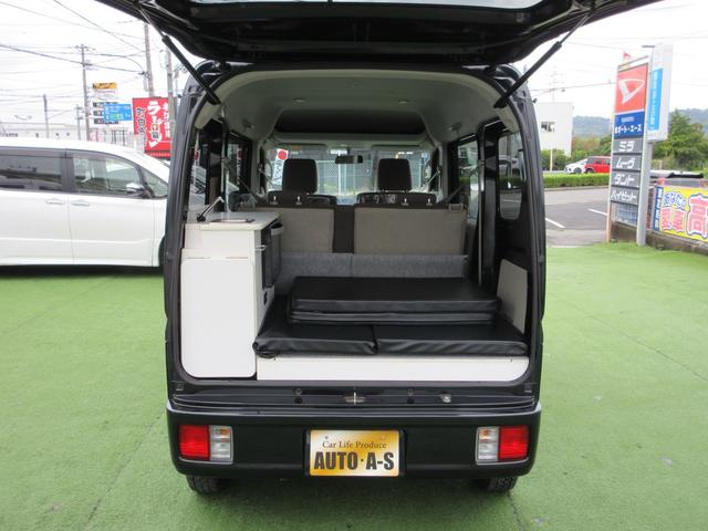 エブリイ ジョイン アウストラ製キャンビー3・電子レンジ・シンクギャレー・給排水タンク・1800Wインバーター・AC100V電源・走行充電・サブバッテリー・セラミックヒーター・軽キャン・4人乗・ナビ/フルセグ(36枚目)