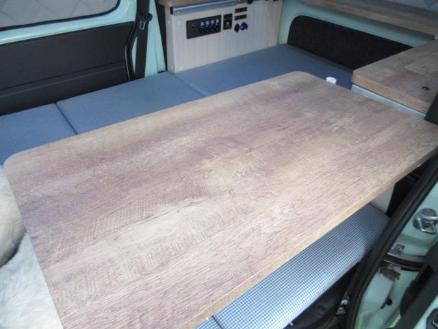 ハイゼットカーゴ クルーズ ソーラーパネル・冷凍冷蔵庫・対座式ダイネット・パワーインバーター・走行充電器・デジタルインナーミラー・ナビ/フルセグTV/2.0ETC・スマートアシスト・軽キャンピング仕様車(25枚目)