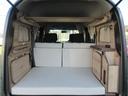 ☆後席展開〜走行４人乗りモード写真！☆ベットキットを後方折り畳み収納で普段の使いの４人乗りＯＫ！