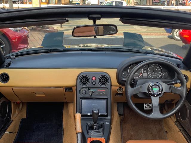 ユーノスロードスター Ｖスペシャル　走行１４０３０５Ｋｍ　カロッツェリアナビ（2枚目）