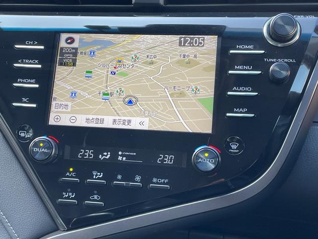 カムリ ＷＳレザーパッケージ　走行１３０５５キロ／レザーシート／純正ナビ／フルセグＴＶ／ワンオーナー（3枚目）