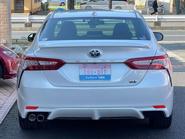 カムリ ＷＳレザーパッケージ　走行１３０５５キロ／レザーシート／純正ナビ／フルセグＴＶ／ワンオーナー（9枚目）