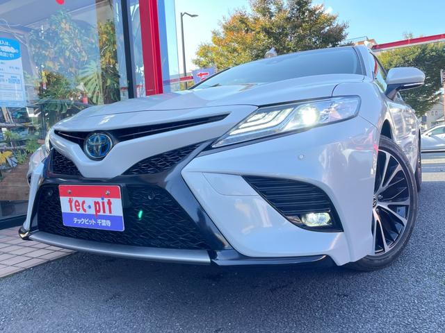 カムリ ＷＳレザーパッケージ　走行１３０５５キロ／レザーシート／純正ナビ／フルセグＴＶ／ワンオーナー（12枚目）