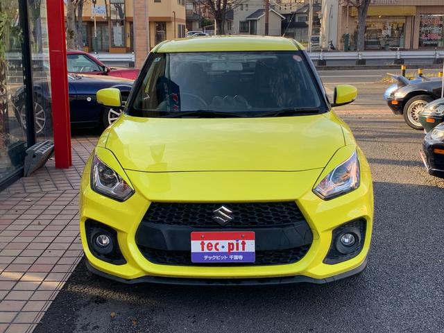 スイフトスポーツ ベースグレード　走行３５８５５Ｋｍ　カロッツェリアディスプレイオーディオ　社外メーター（3枚目）