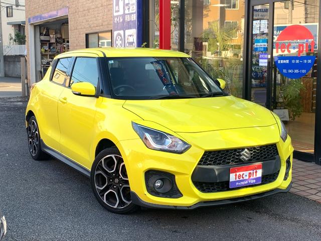 スイフトスポーツ ベースグレード　走行３５８５５Ｋｍ　カロッツェリアディスプレイオーディオ　社外メーター（4枚目）