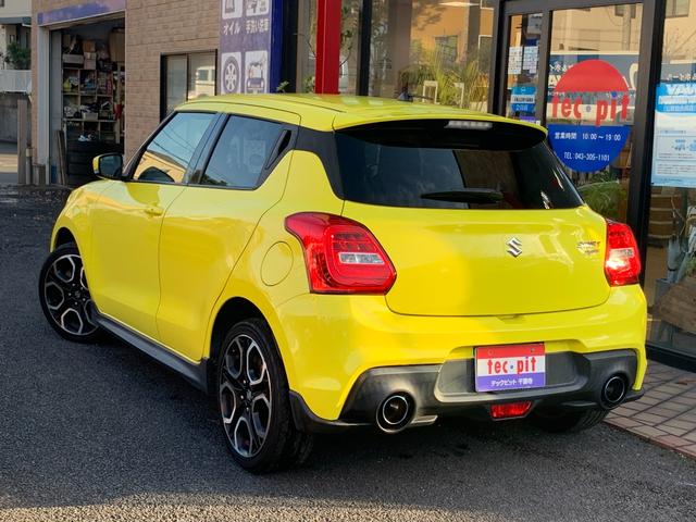 スイフトスポーツ ベースグレード　走行３５８５５Ｋｍ　カロッツェリアディスプレイオーディオ　社外メーター（8枚目）