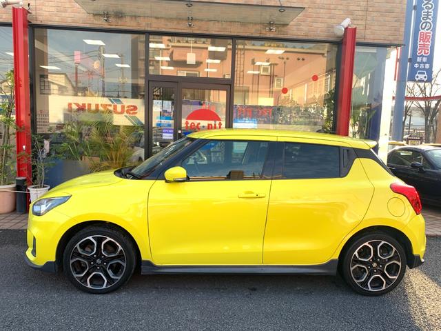 スイフトスポーツ ベースグレード　走行３５８５５Ｋｍ　カロッツェリアディスプレイオーディオ　社外メーター（9枚目）