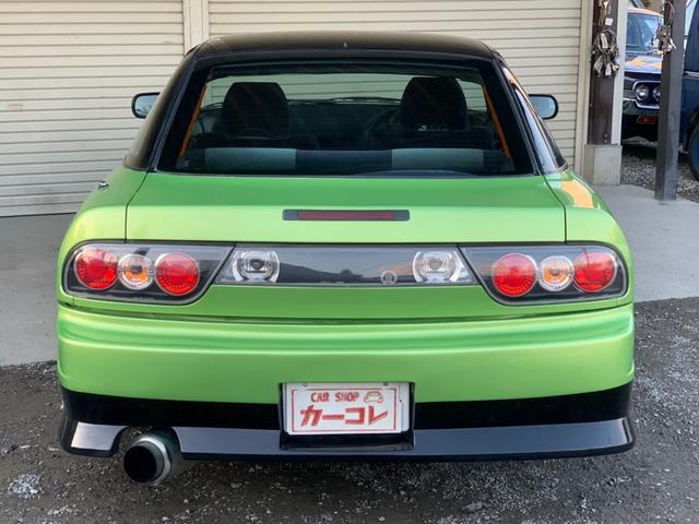タイプX ターボ5速MTマフラー車高調エアロ前置ICエアクリ(7枚目)