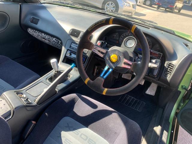 タイプX ターボ5速MTマフラー車高調エアロ前置ICエアクリ(10枚目)